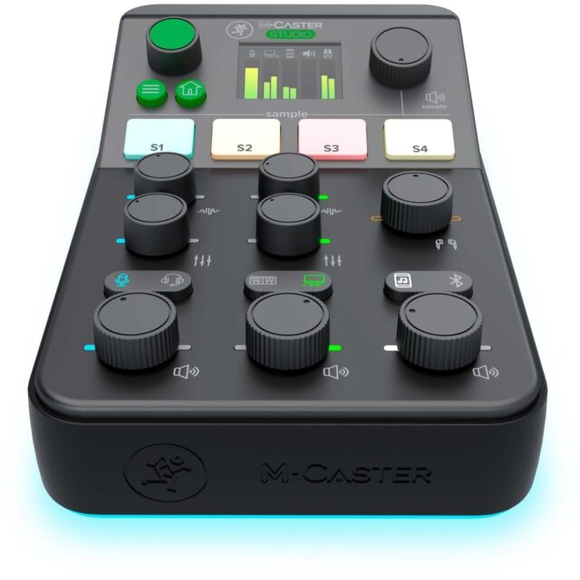 M Caster Studio Live Streaming Mixer