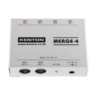 Merge 4 – 4 MIDI IN to 2 OUT