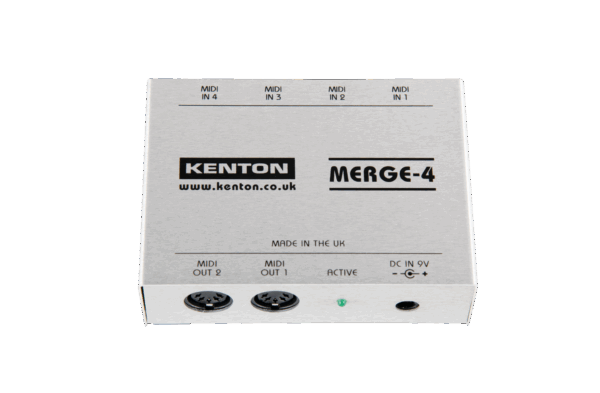 Merge 4 – 4 MIDI IN to 2 OUT