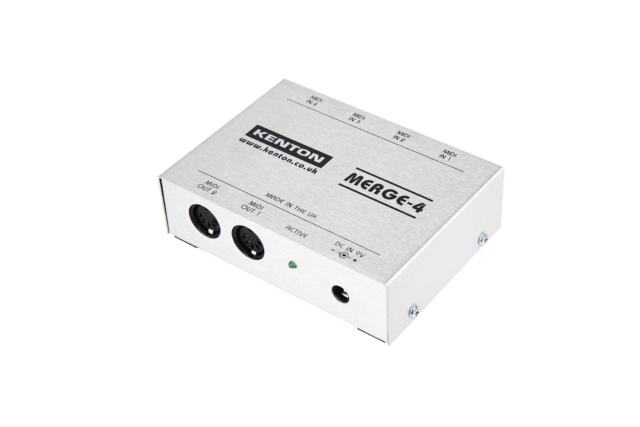 Merge 4 – 4 MIDI IN to 2 OUT