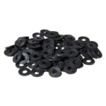 Black Plastic Washers pack 100 pcs