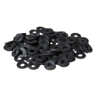 Black Plastic Washers pack 100 pcs