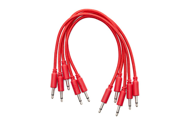 Braided Eurorack Patch Cables 20cm (5 pcs)