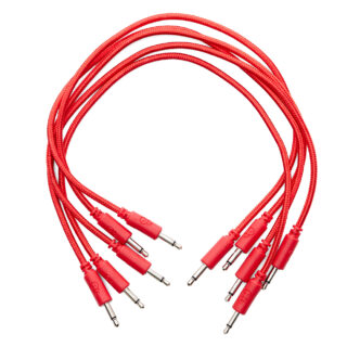 Braided Eurorack Patch Cables 30cm (5 pcs)