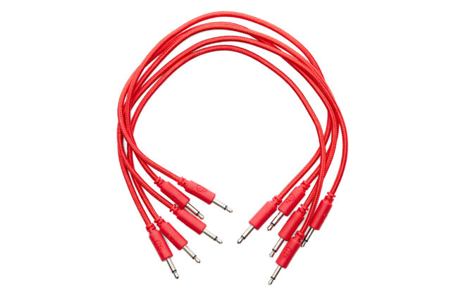 Braided Eurorack Patch Cables 30cm (5 pcs)