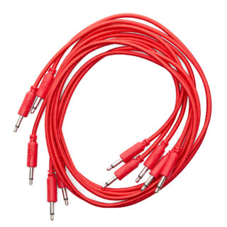 Braided Eurorack Patch Cables 90cm (5 pcs)