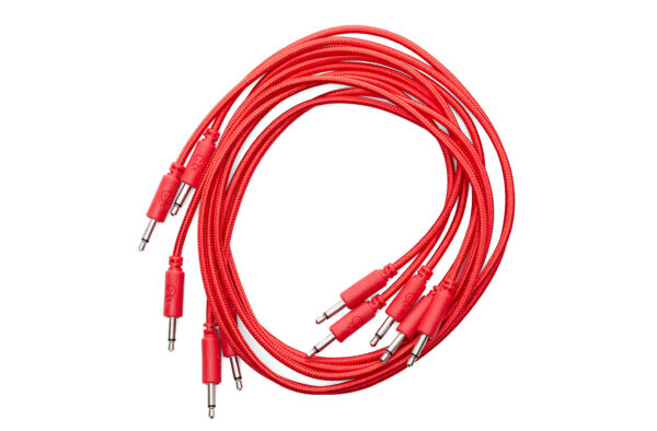 Braided Eurorack Patch Cables 90cm (5 pcs)