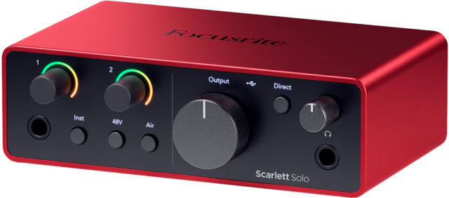 Scarlett Solo 4th Gen