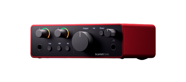 Scarlett Solo 4th Gen