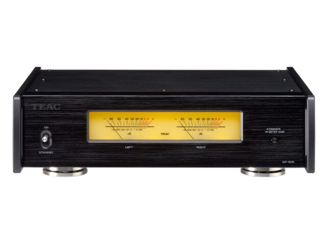 AP-701 Stereo Power Amplifier Black