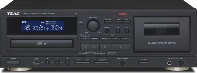 AD-850-SE CD/Cassette/USB Black EU/UK