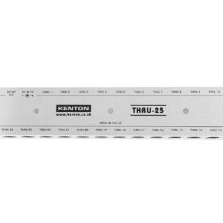 Thru 25 – 1 MIDI IN to 25 THRU