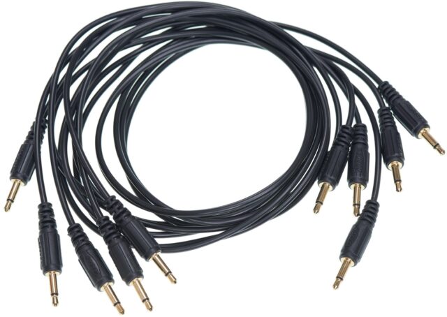 Cable 90cm (5-Pack), black