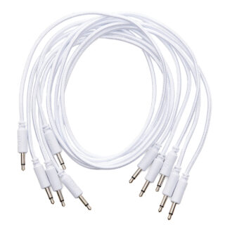 Braided Eurorack Patch Cables 60cm (5 pcs)