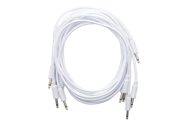 Braided Eurorack Patch Cables 90cm (5 pcs)
