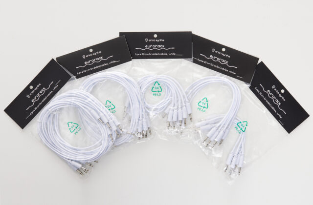 Braided Eurorack Patch Cables 10cm (5 pcs)