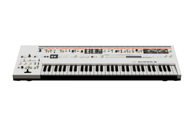 Super 8 Keyboard White