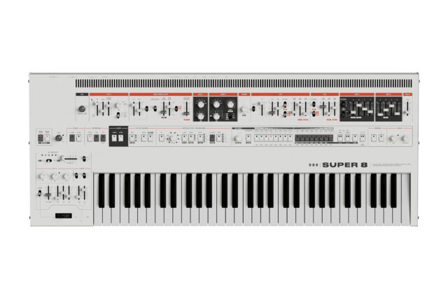 Super 8 Keyboard White