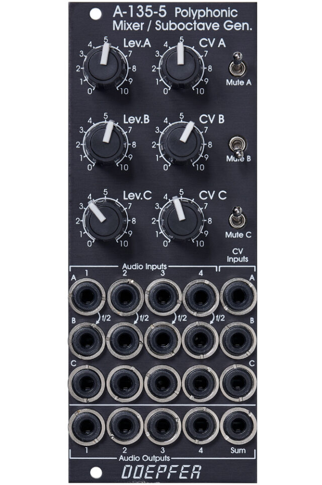 A-135-5V Polyphonic Mixer Vintage Edition
