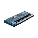 Super 6 ST49 Keyboard Blue