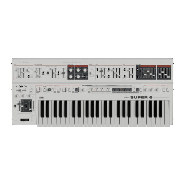 Super 6 ST49 Keyboard White