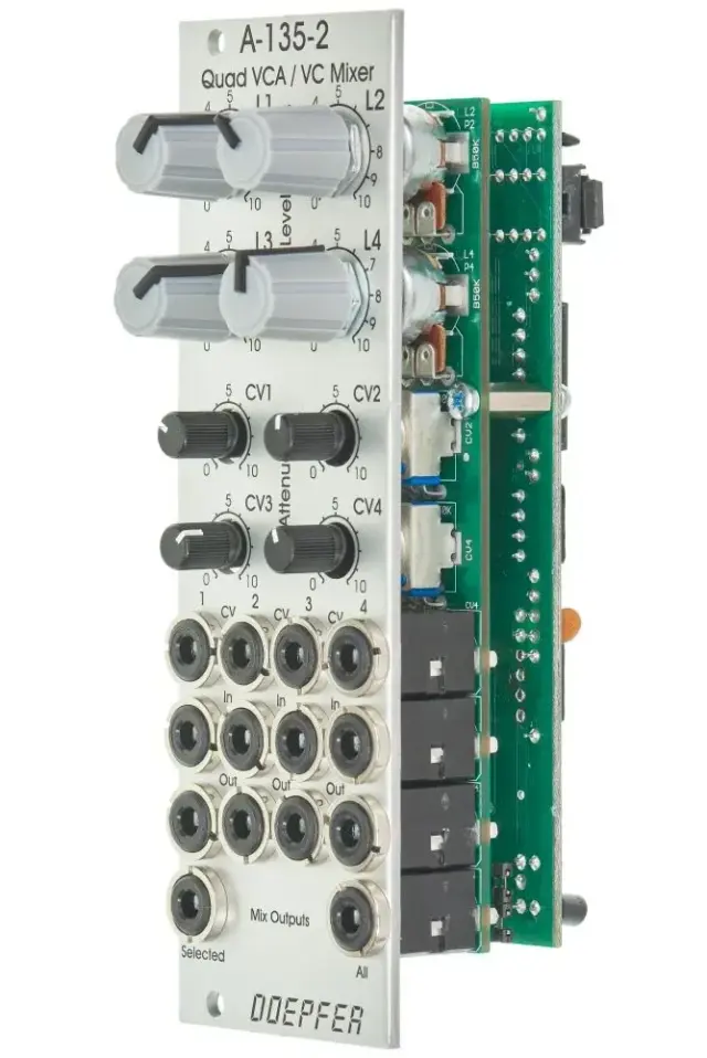 A-135-2 Mini Quad VCA/Mixer