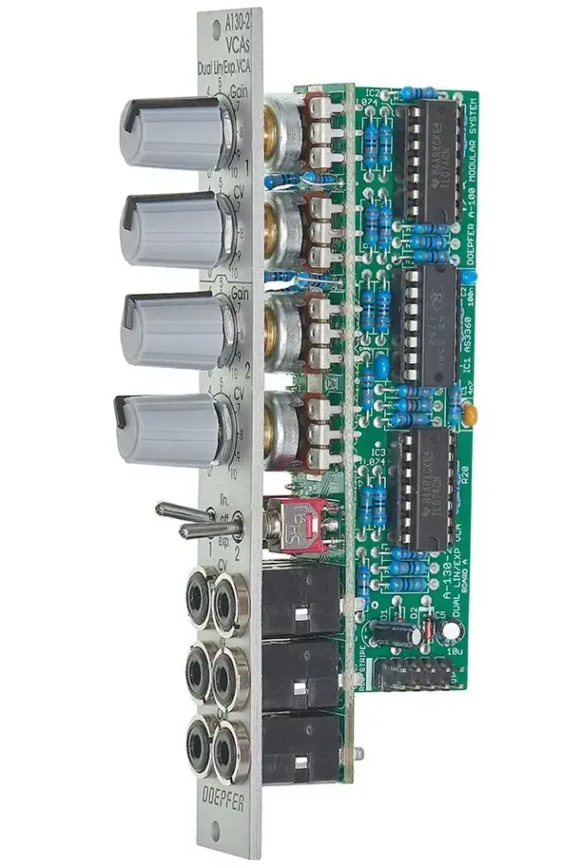 A-130-2 Dual lin/log VCA Slim Line