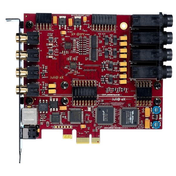 Juli@ eX, PCIe audio interface