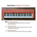 CT-S1 Casiotone Series Keyboard (Red)