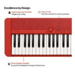 CT-S1 Casiotone Series Keyboard (Red)