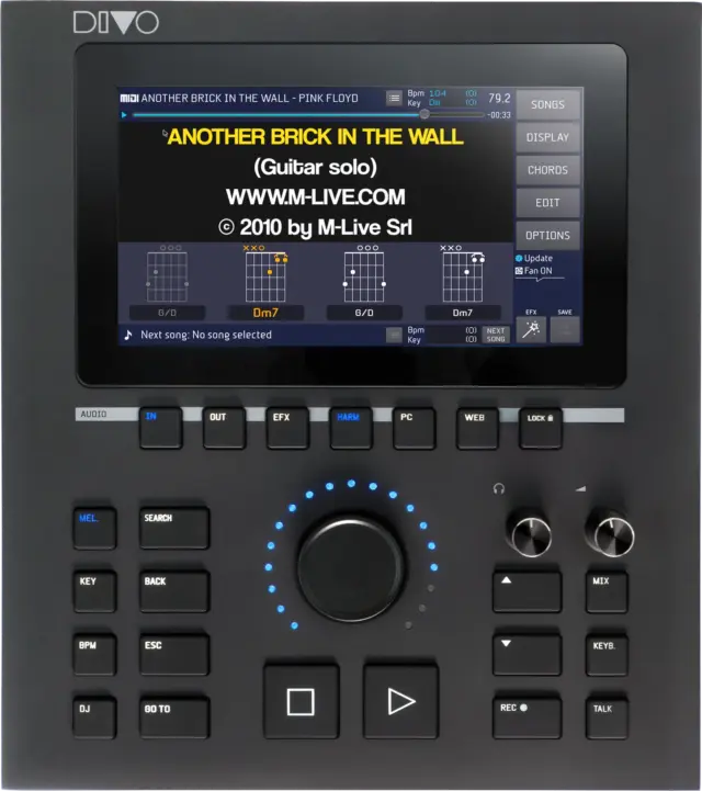 Divo Base 64 GB backing-track player