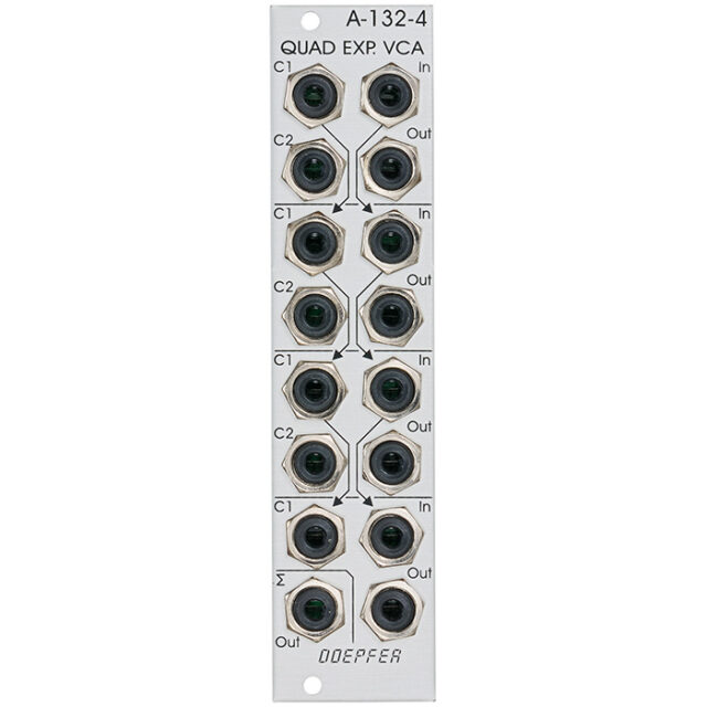 A-132-4 Quad exponential VCA / Mixer