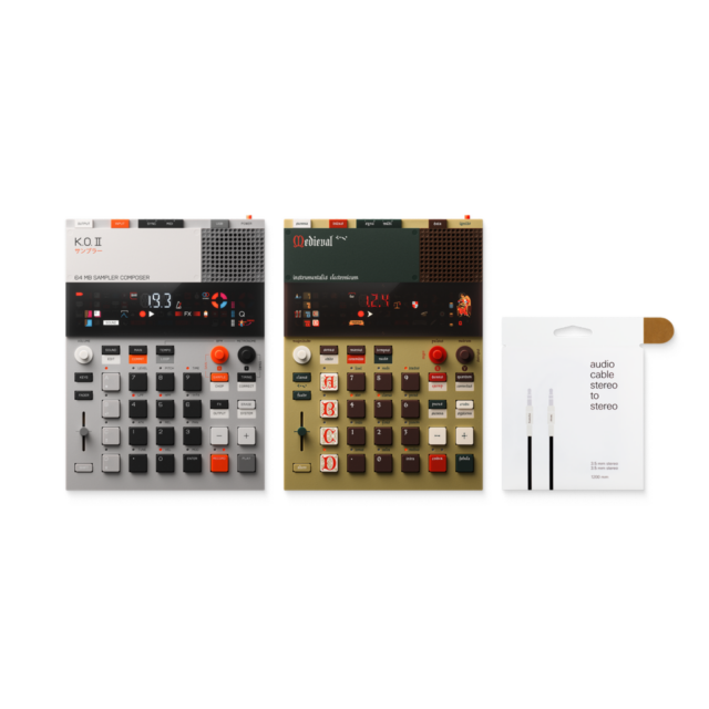 EP–133 + EP–1320 + textile 3.5mm cable (TE014XS030)