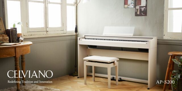 AP-S200 Celviano Series Digital Piano (White)