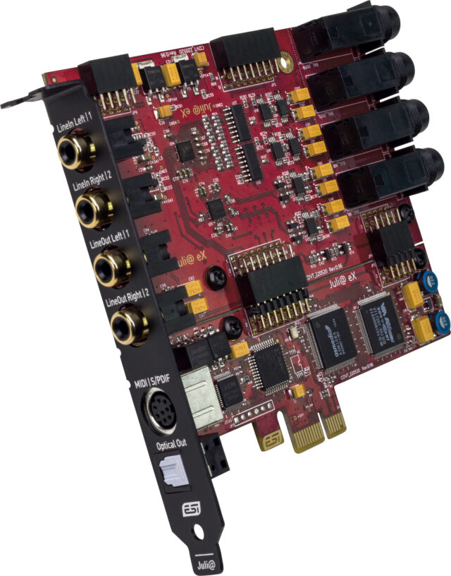 Juli@ eX, PCIe audio interface