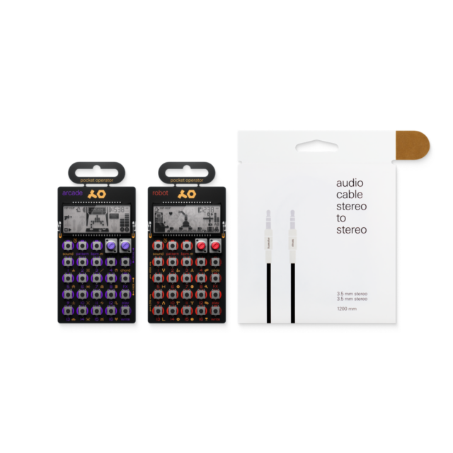 PO-20 + PO-28 + textile 3.5mm cable (TE014XS030)