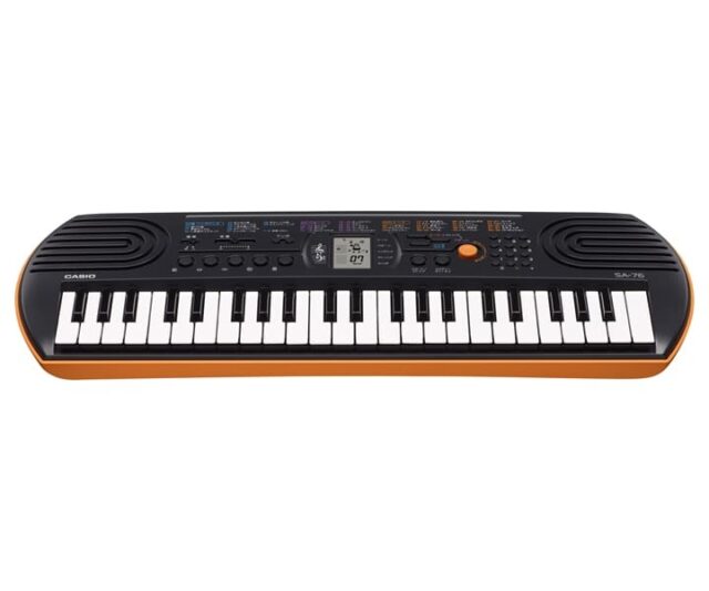 SA-76 Mini Size Keyboard with Mini Keys (Orange)